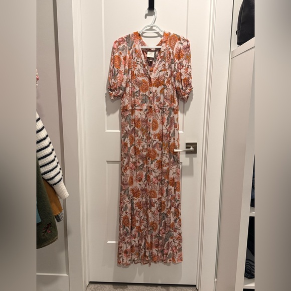 Knox Rose Pink Floral Tiered Maxi Dress - Picture 2 of 7